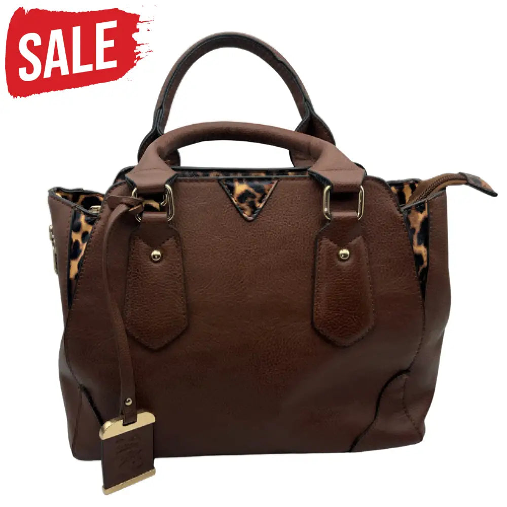 Southern Belle – Brown Satchel Bag