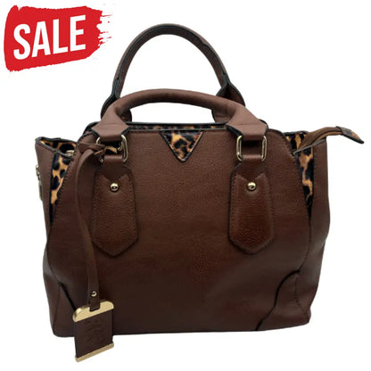 Southern Belle – Brown Satchel Bag