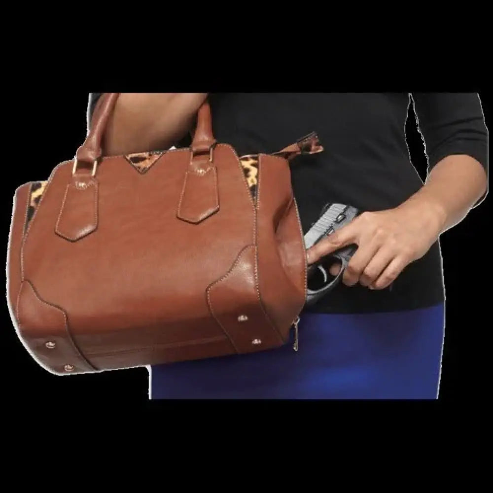 Southern Belle – Brown Satchel Bag
