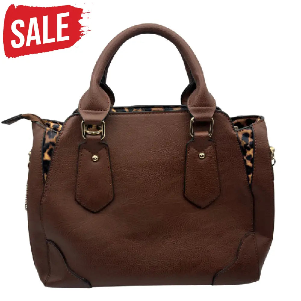Southern Belle – Brown Satchel Bag