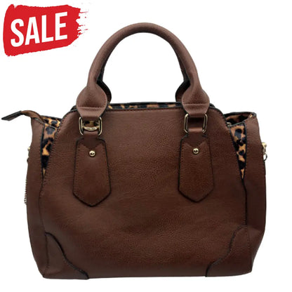Southern Belle – Brown Satchel Bag