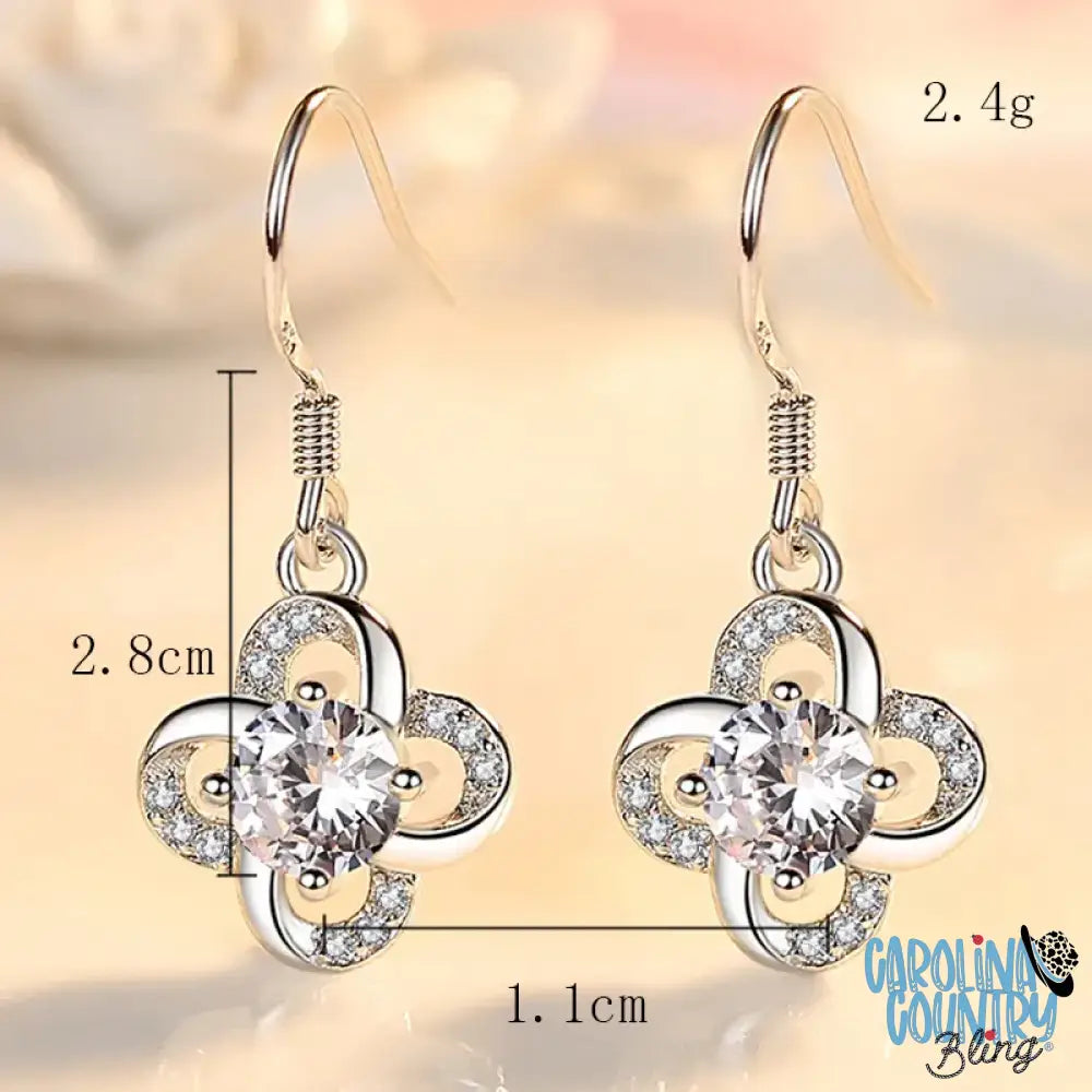 Spark Of Light – Silver Earrings