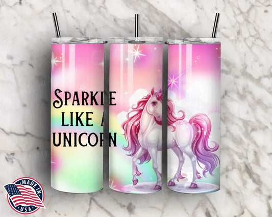 Sparkle Like A Unicorn – Multi Tumbler
