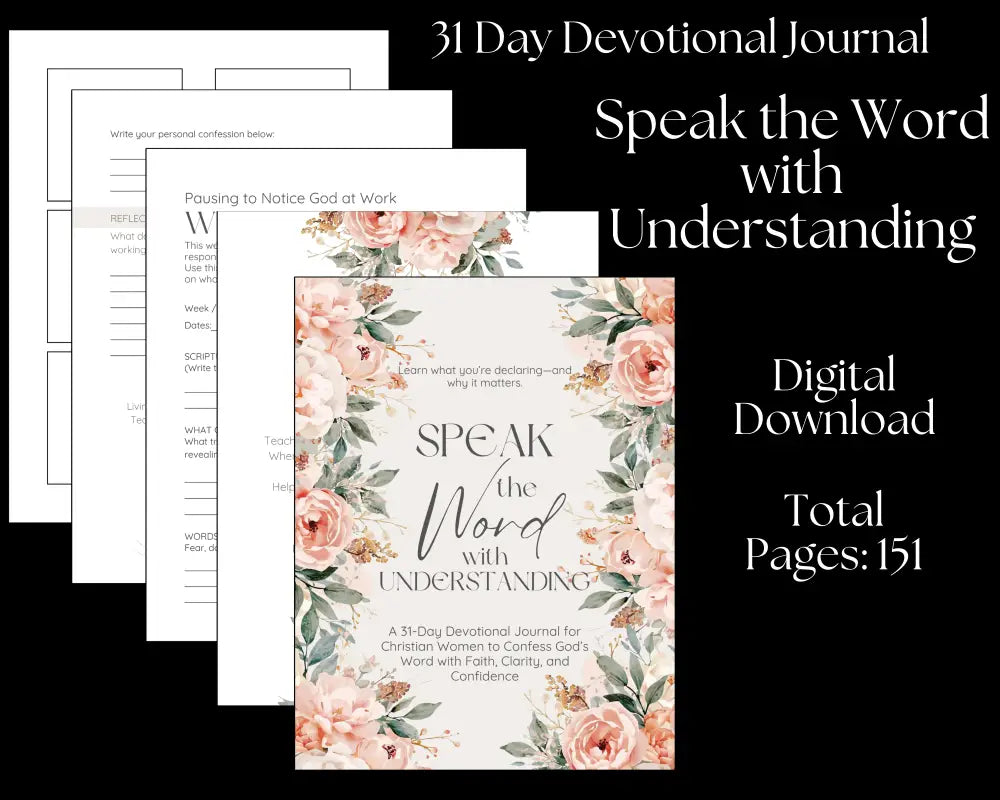 Speak the Word with Understanding - Digital Download