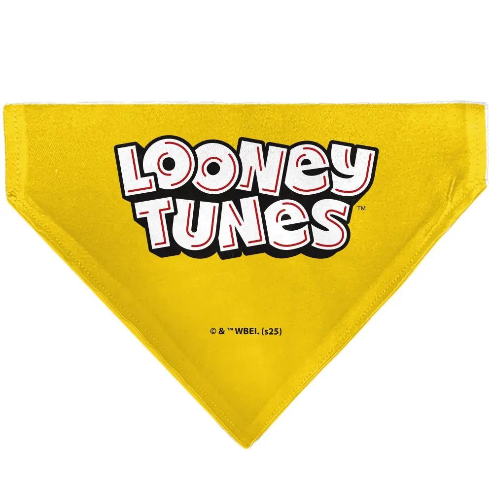 Pet Bandana - LOONEY TUNES Speedy Gonzales Face Close-Up Yellow - Pet Bandanas