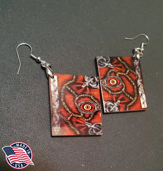 Spell Book - Multi Earrings