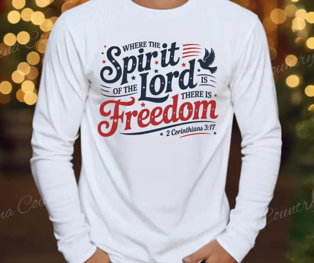 Spirit of the Lord - Multi Small / Long Shirt
