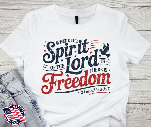Spirit of the Lord - Multi Small / Short Shirt