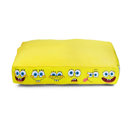 Rectangle Pet Bed - SpongeBob SquarePants Expressions Yellow - Pet Beds