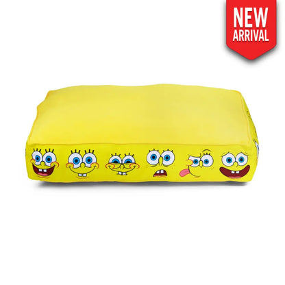 Rectangle Pet Bed - SpongeBob SquarePants Expressions Yellow - Pet Beds