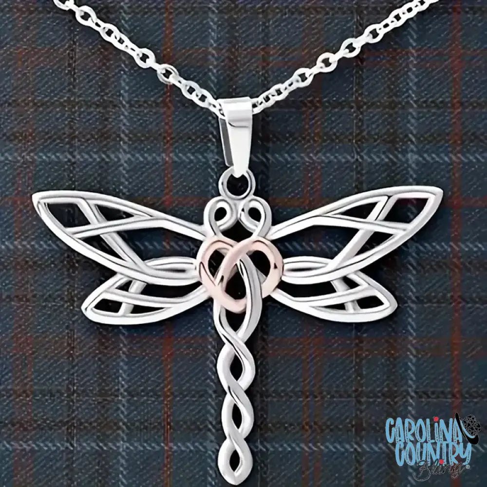 Spread My Wings – Silver Necklace