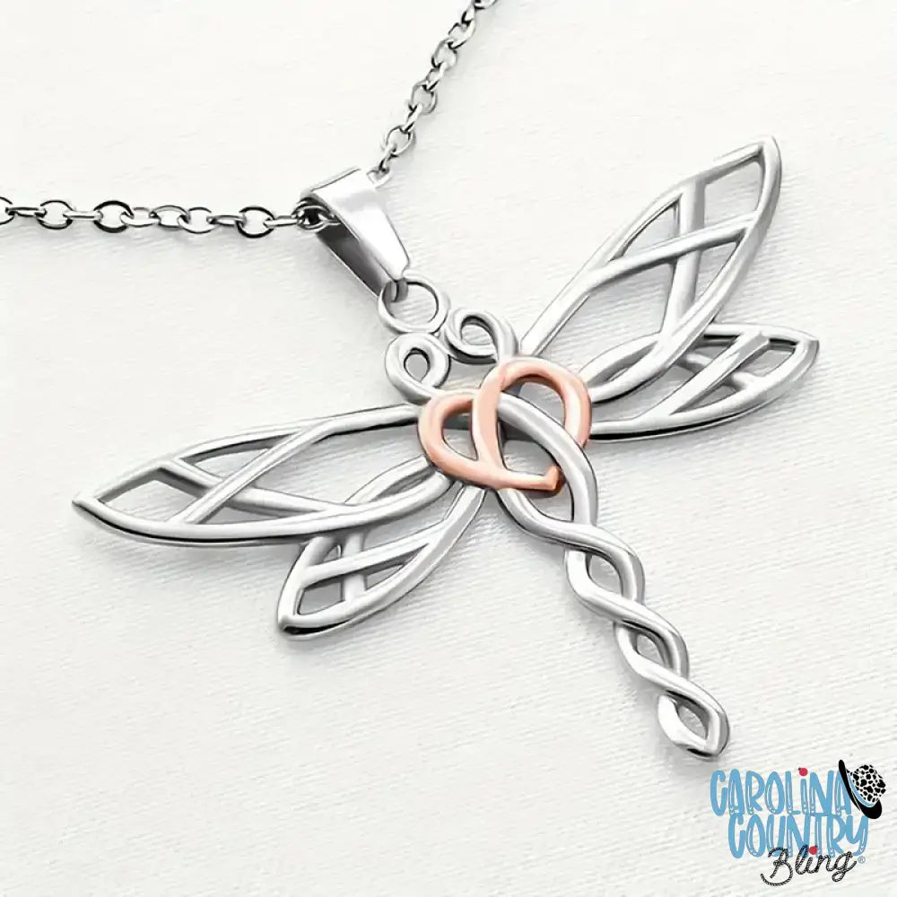 Spread My Wings – Silver Necklace