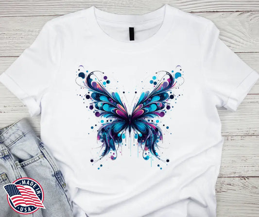 Spreading My Wings – White Small / Short Shirt