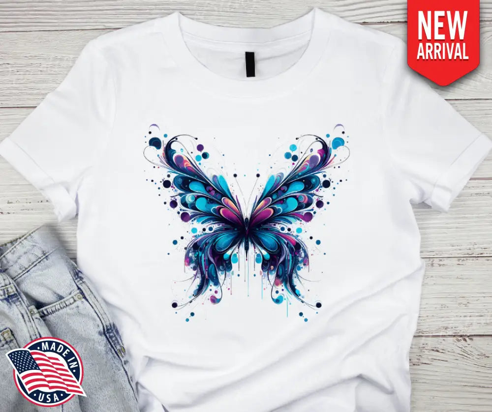 Spreading My Wings – White Small / Short Shirt