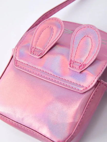 Spring Bunny Ear Pink Girl Crossbody Bag - BBG60005 - Bag