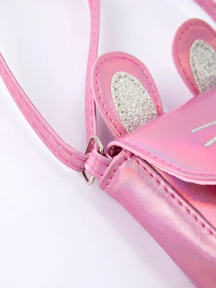 Spring Bunny Ear Pink Girl Crossbody Bag - BBG60005 - Bag