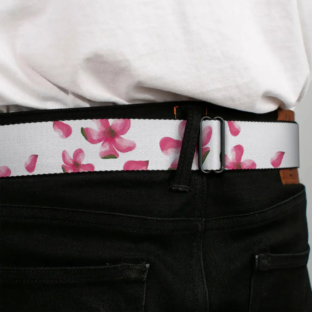 Spring In the Air - Pink Seatbelt Belts
