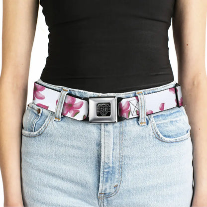 Spring In the Air - Pink Seatbelt Belts