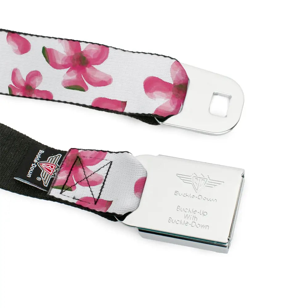 Spring In the Air - Pink Seatbelt Belts