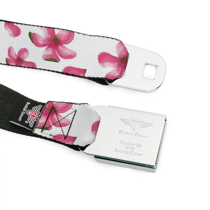 Spring In the Air - Pink Seatbelt Belts