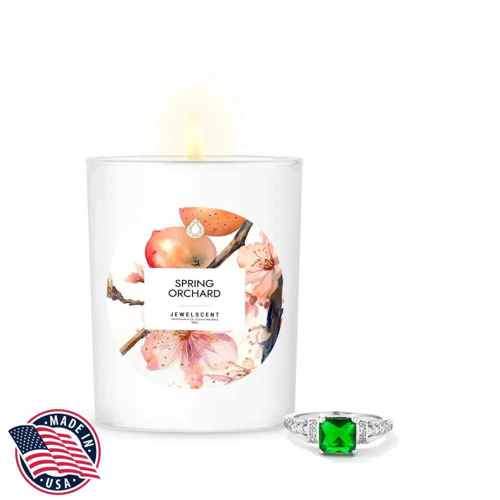 Spring Orchard 10oz Mystery Box Jewelry Candle - Carolina Country Bling