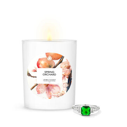Spring Orchard 10oz Mystery Box Jewelry Candle - Carolina Country Bling