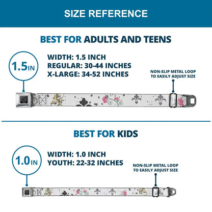 Spring Time Flower - Multi Seatbelt Belts