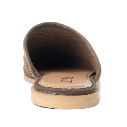 Spurloom Braided Sandals in Espresso Brown - Shoes