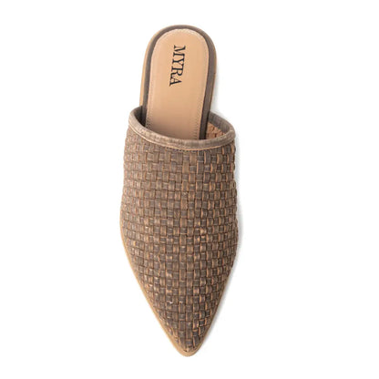 Spurloom Braided Sandals in Espresso Brown - Shoes