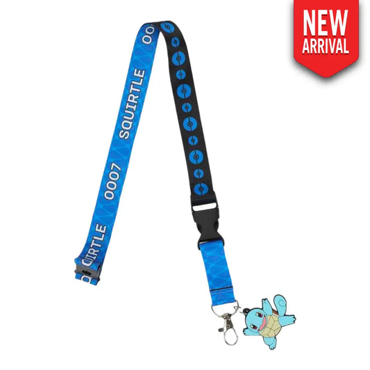 Squirtle Blue Lanyards
