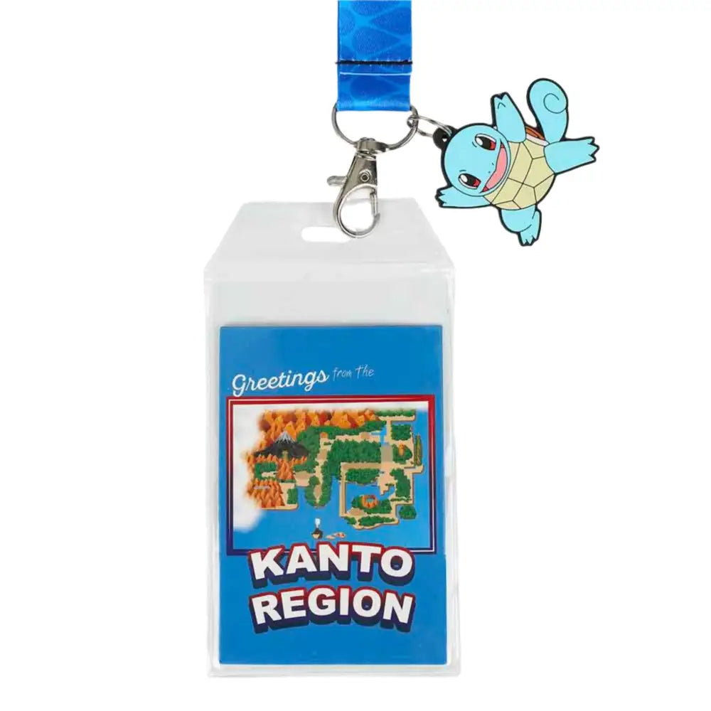 Squirtle Blue Lanyards