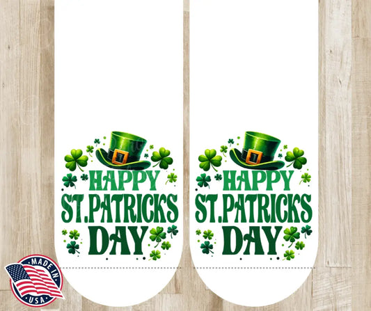 St. Patty’s Day – White Socks