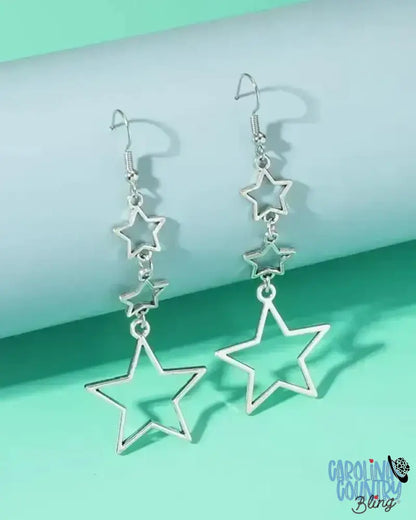 Star So Bright – Silver Earrings