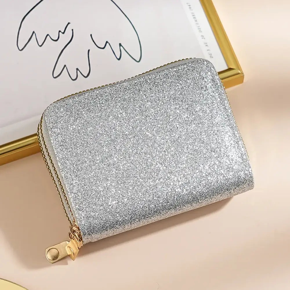 Starry Ski - Silver Purse/Bag