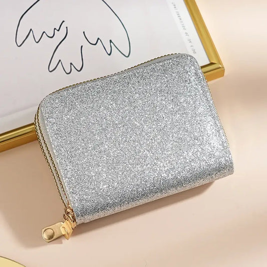 Starry Ski - Silver Purse/Bag