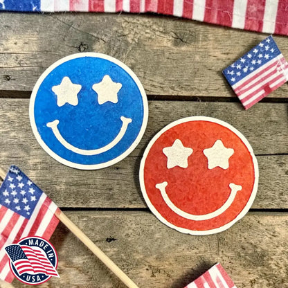 Stars and Smileys Vent Clips and Magnets
