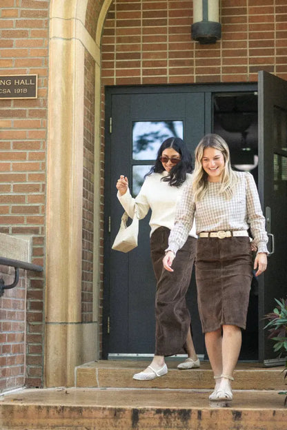 Stella Maxi Corduroy Skirt - FINAL SALE IC Skirts