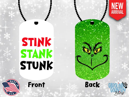 Stink Stank Stunk – Green Necklace