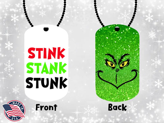 Stink Stank Stunk – Green Necklace