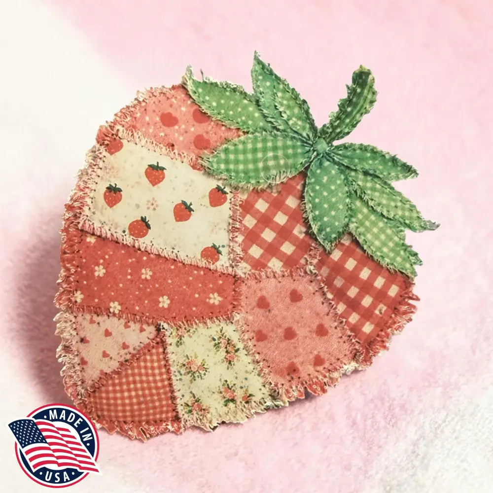 Strawberry Patchwork - Red - Home Fragrance
