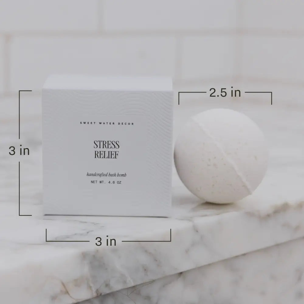 Stress Relief 4.6 oz Bath Bomb Bath Bomb