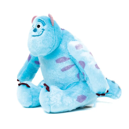 Dog Toy Squeaker Plush - Monsters Inc. Furry Sulley Full Body Sitting Pose Dog Toy Squeaky Plush
