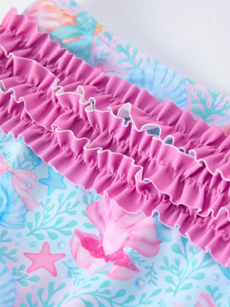 Summer Ocean - Pink Swimsuit