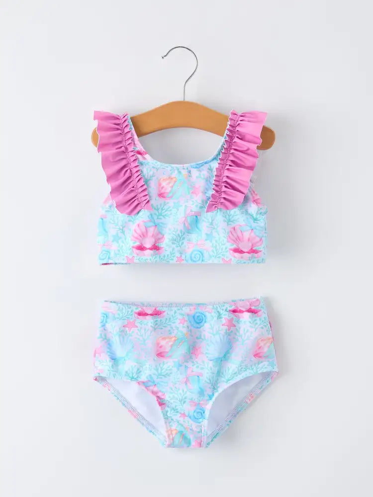 Summer Ocean - Pink Swimsuit