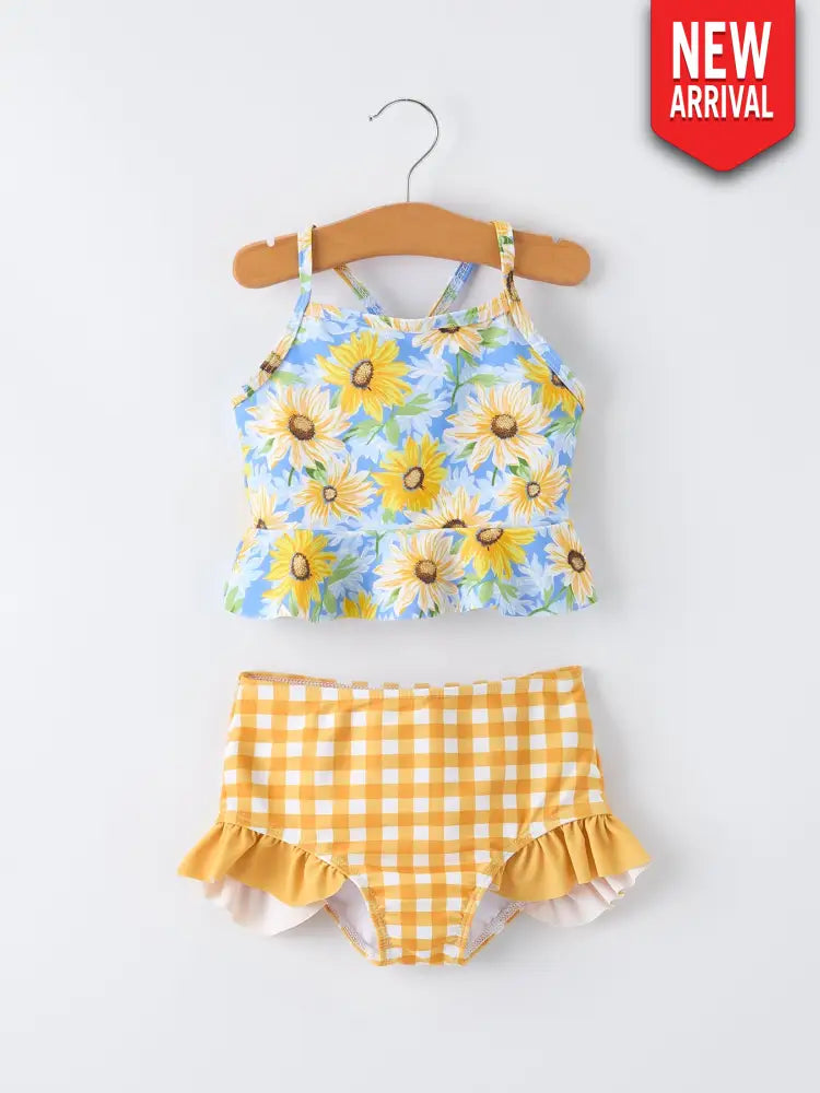 Summer Sunflower - Yellow Swimsuit