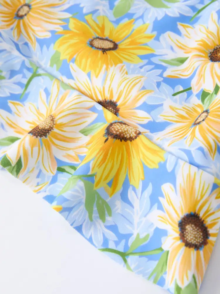 Summer Sunflower - Yellow Swimsuit
