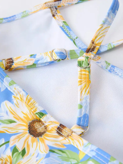 Summer Sunflower - Yellow Swimsuit