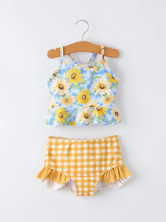 Summer Sunflower - Yellow Swimsuit