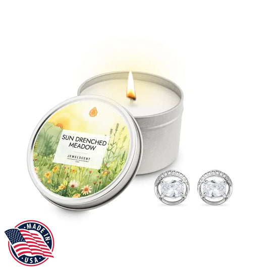 Sun Drenched Meadow Tin Candle - 5.5 oz - Carolina Country Bling