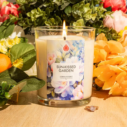 Sun-Kissed Garden 18oz Mystery Box Jewelry Candle - Carolina Country Bling
